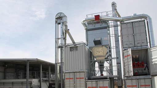 Containerised pelleting system - Capacity 4 t/h and more